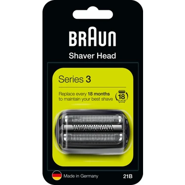 Braun Series 3 21B Tıraş Makinesi Yedek Başlığı -