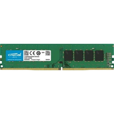 Crucial CT16G4DFRA266 16GB Ddr4 2666MHZ Udımm CL19 Pc Fiyatı