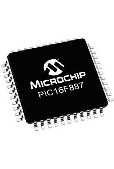 Microchip PIC16F887 I/pt Smd Tqfp-44 8-Bit 20 Mhz Mikrodenetleyici
