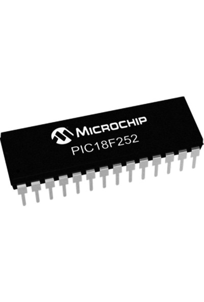 Microchip PIC18F252 I/sp 8-Bit 40 Mhz Mikrodenetleyici Dip-28