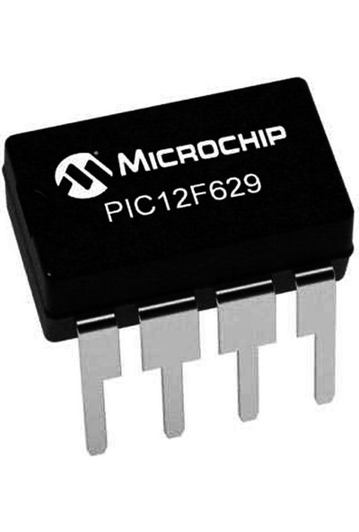 Microchip PIC12F629 I/p 8-Bit 20MHZ Mikrodenetleyici Dıp8