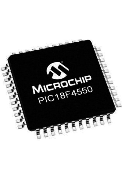 Microchip PIC18F4550 I/pt Smd Tqfp-44 8-Bit 48MHZ Mikrodenetleyici