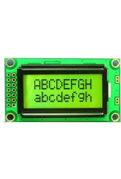 Thinsharp 2x8 LCD Ekran Yeşil - TC802C-03