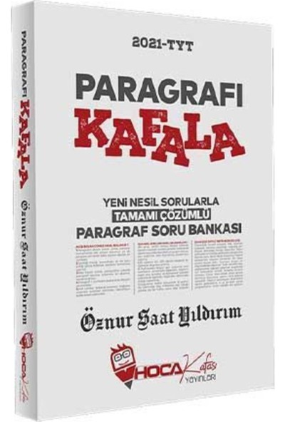 Hoca Kafası Yayınları Süper 2 Li Süper Fiyata 1 Arada! TYT Paragrafı Kafala + Soyut Paragraf Soru Bankası
