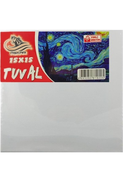 Aşkar Tuval 15 x 15 cm