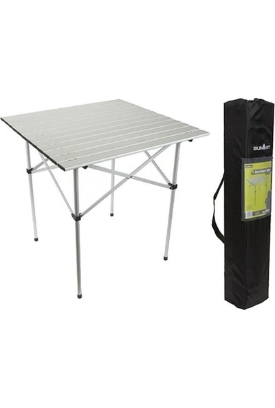 Orcamp Çantalı Katlanır Alüminyum Kamp Piknik Masası 70 x 70 x 70