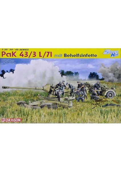 6522 1/35 Pak 43/3 L/71 Tanksavar Topu Maketi