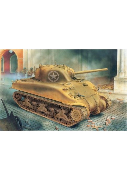 6404 1/35 Abd M4A1 Dv Tank Maketi
