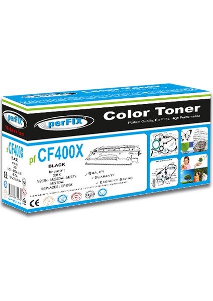 Pf CF400X Siyah 201X Yüksek Kapasite 2,8k