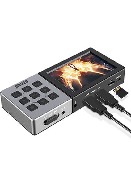273 Hd Recorder Portable Full Hd 1080P 60Hz Tek Tuş 3.5 Inç Ekranlı Taşınabilir Bilgisayarsız Çalışan Video Kayıt Cihazı Mikrofonlu HDMI Video Recorder