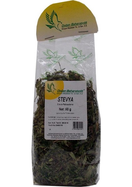 Stevia Yaprak 50 gr