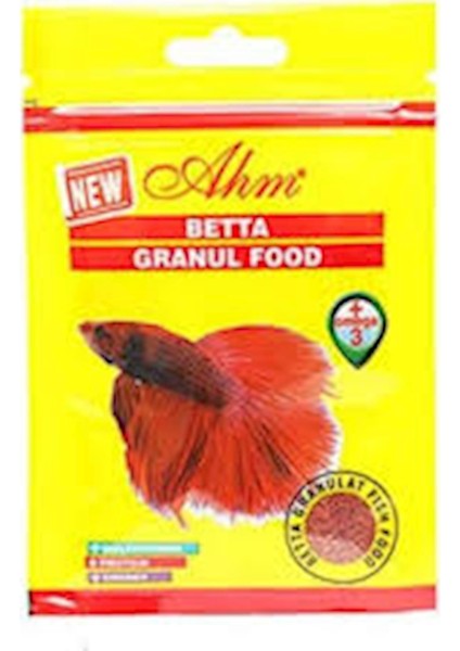 Betta Granulat Food Zarf Yem (15 Gr)