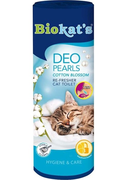 Gimborn Deo Pearls Kedi Kumu Parfümü Pamuk Çiçeği Kokulu 700 gr