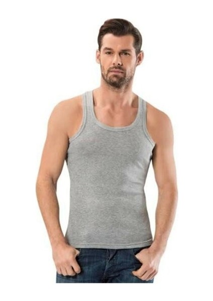 Erkek Üçlü Gri Penye Atlet 1151