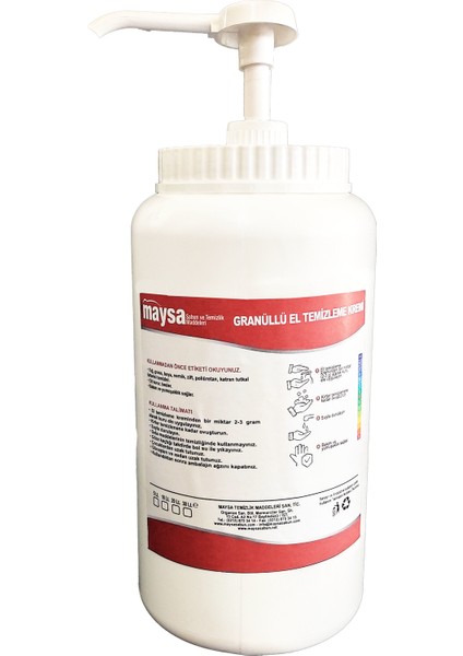 Granüllü El Temizleme Kremi 3 kg