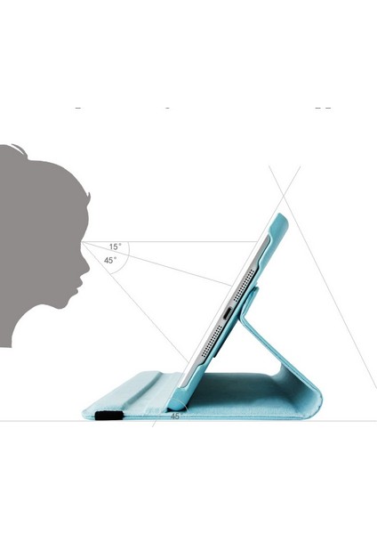 Apple iPad Pro 12.9 5.nesil 2021 Resistance Dönebilen Tablet Kılıfı 12.9 Inç Turkuaz modelleri