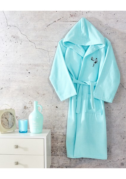 %100 Pamuklu Genç Bornoz / 11-12 Yaş