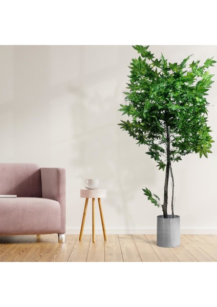 Yapay Ağaç Yeşil Çınar Ağacı 180 cm Yapay Çiçek Dekoru