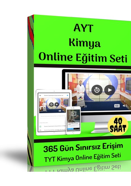 Enine Boyuna Eğitim Ayt Kimya Online Görüntülü Eğitim Seti