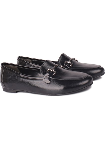 111006 021 Kadın Siyah Rugan Babet Büyük & Küçük Numara Babet fiyatları