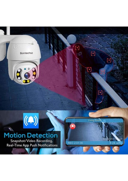 Otomatik İzleme WiFi IP Kamera