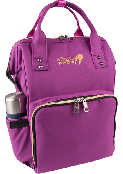 Anne Bebek Bakım Çantası 9317 Fuşya Su Geçirmez Kumaş Bebek Bakım Sırt Çantası fiyatları