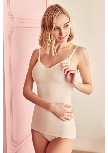 8557 Günlük Klasik Kadın Modal Desteksiz Balensiz Kapsız Emzirme Sütyeni