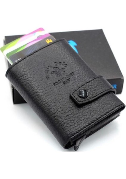 West Polo Bozuk Para Bölmeli Mekanizmalı Erkek Cüzdan WP873011401457