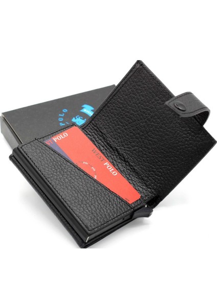 West Polo Bozuk Para Bölmeli Mekanizmalı Erkek Cüzdan WP873011401457