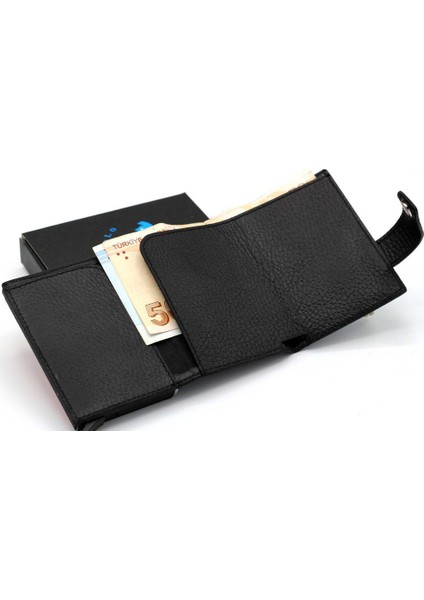 West Polo Bozuk Para Bölmeli Mekanizmalı Erkek Cüzdan WP873011401457