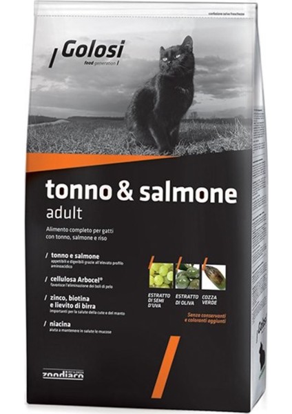 Ton Balıklı Ve Somonlu Kedi Maması 7.5 Kg
