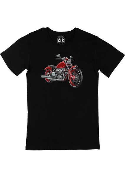 Kırmızı Motor Tişört