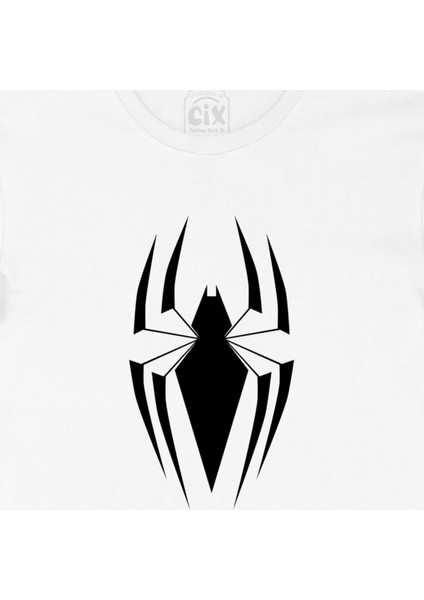 Siyah Renkli Örümcek Tişört