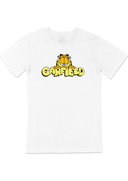 Garfield Logolu Tişört