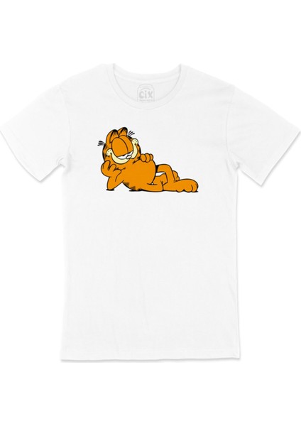 Uykucu Garfield Tişört