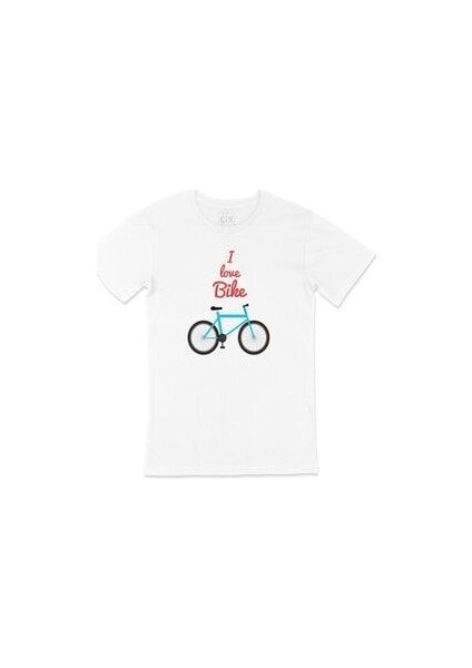 I Love Bike Tişört