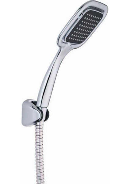 Krom Kare Başlıklı Duş Seti AB130909481