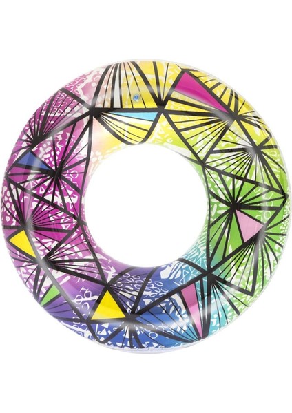 Cam Görünümlü Desenli Simit 119 cm 36232