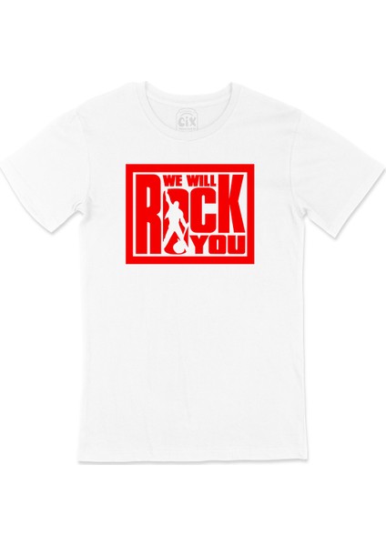 We Will Rock You Tişört
