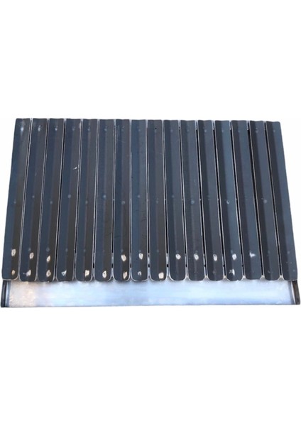 Mangal Izgarası 30 x 55 cm Oluklu Barbekü Izgarası