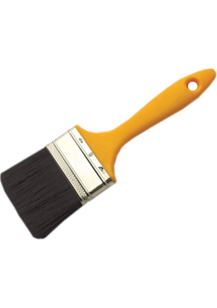 Klasik Fırça Sentetik Yağlı Boya Fırçası Plastik Saplı Nu:4 (90 Mm)