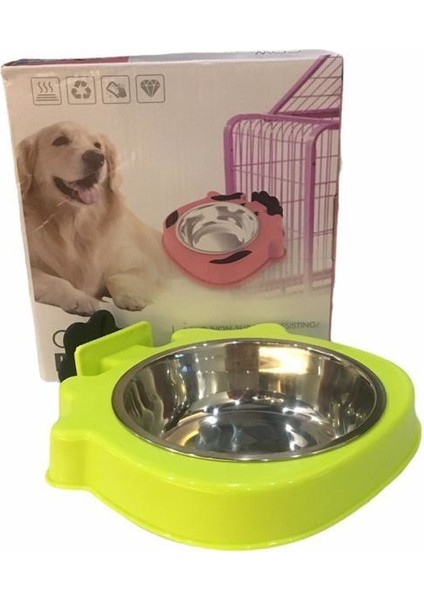 Kedi Köpek Için Kafese Takılabilen Mama Kabı