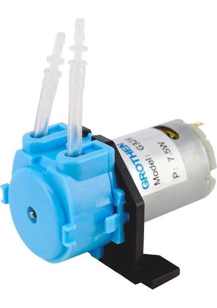 12V Dc Peristaltik Dozaj Su Pompası - Mavi