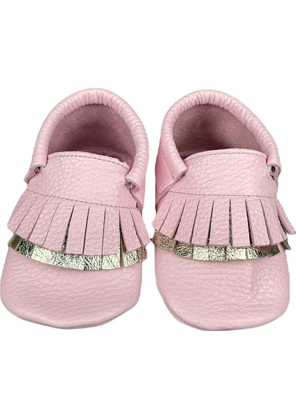 Kız Çocuk Pembe W433MCSY211010 Deri Makosen