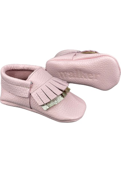 Kız Çocuk Pembe W433MCSY211010 Deri Makosen