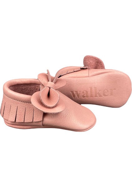 Kız Çocuk Pembe W433MCSY211003 Deri Makosen