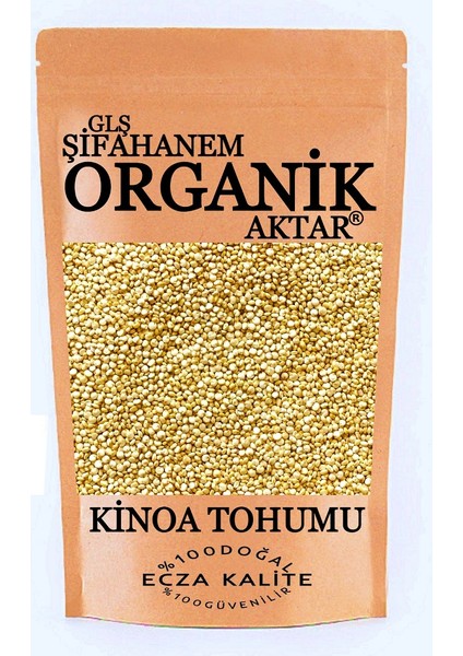 GLŞ Şifahanem Organik Aktar Kinoa ( Beyaz Kinoa Tohumu ) 250 gr