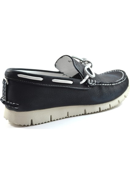 3557-120 Lacivert Yağlı Deri Casual Erkek Ayakkabı modelleri