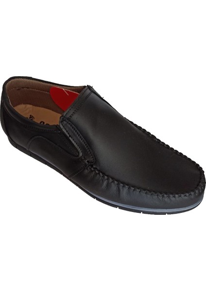 Erkek Bağcıksız Deri Ayakkabı