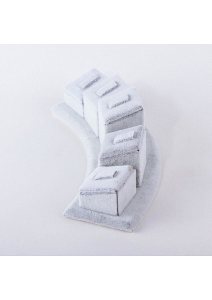 Yerli Süet Gri Yüzük Takı Standı (Aydındecor) fiyatları